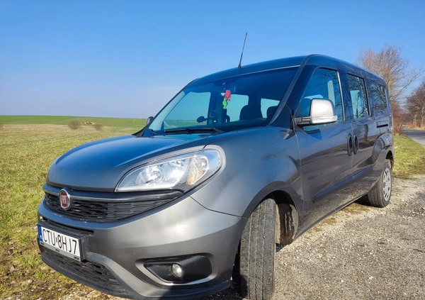 Fiat Doblo cena 39997 przebieg: 218622, rok produkcji 2016 z Tuchola małe 436